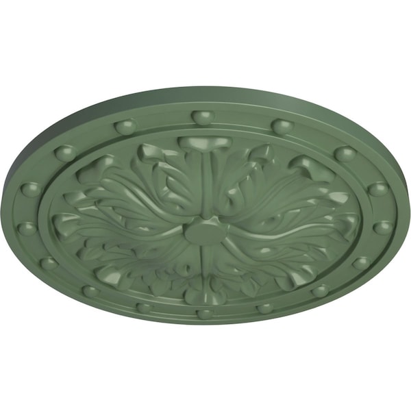 Foster Acanthus Leaf Ceiling Medallion (Fits Canopies Up To 2 1/4), 20 1/2OD X 1 1/2P